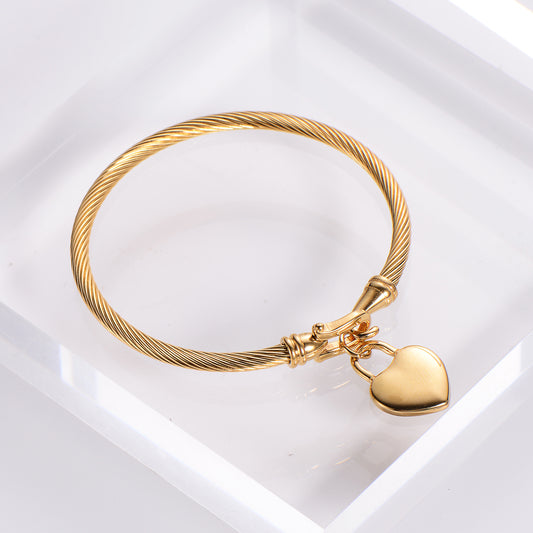 Eternal Heart Bangle